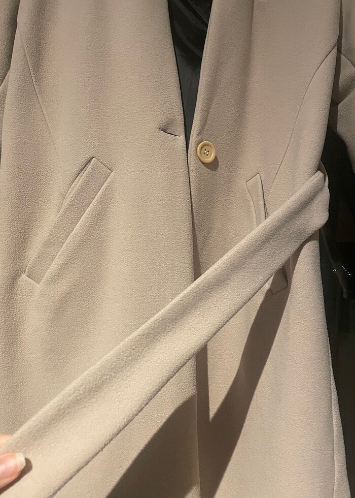 Bej kaban - Görsel 3