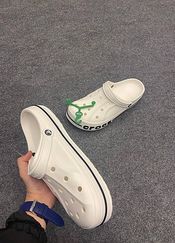 37 Beden beyaz Renk CROCS BAYABAND BEYAZ SİYAH