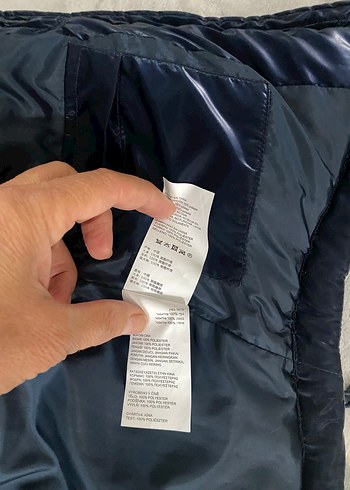 5 Yaş Beden mavi Renk Nautica Erkek Çocuk Lacivert Kapüşonlu Fermuarlı Ceket