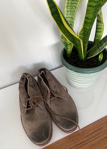 Orijinal  sıfır Bej Minimalist Erkek Botları - Görsel 9