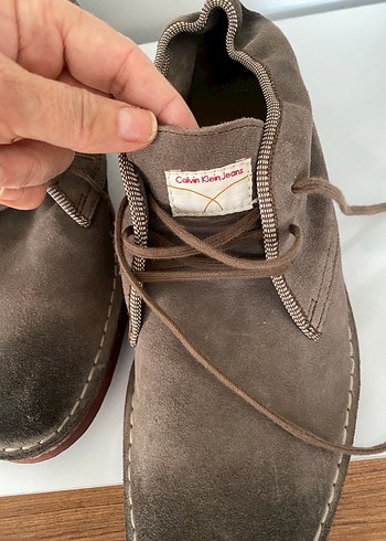 Orijinal  sıfır Bej Minimalist Erkek Botları - Görsel 2