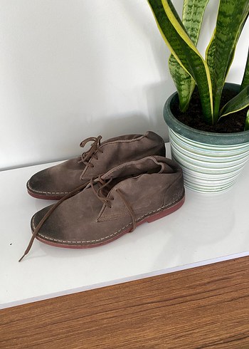 Orijinal  sıfır Bej Minimalist Erkek Botları - Görsel 8