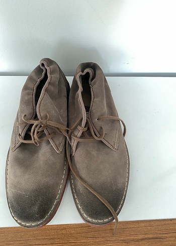 Orijinal  sıfır Bej Minimalist Erkek Botları - Görsel 10