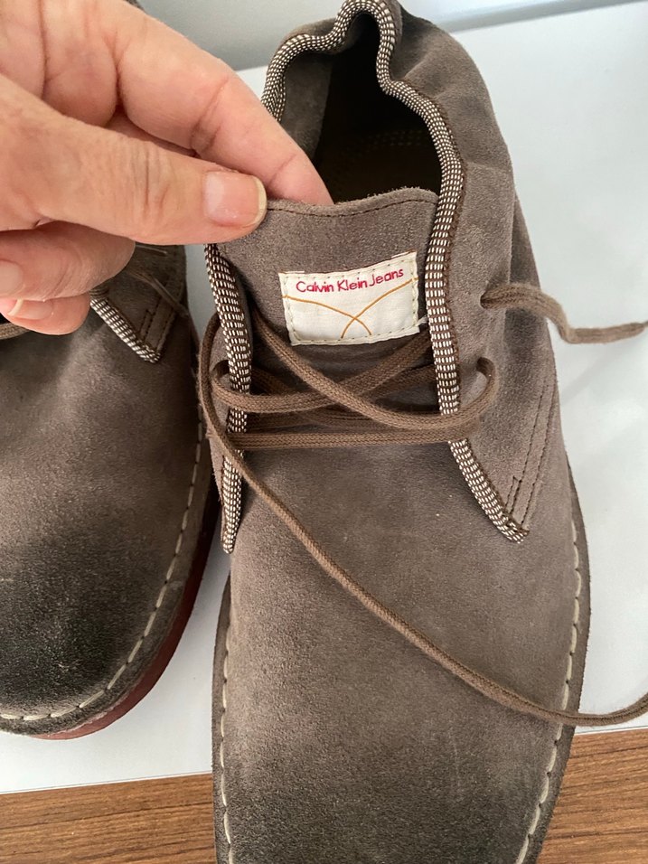 Orijinal  sıfır Bej Minimalist Erkek Botları - Görsel 2