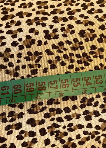 Orijinal Leopar Desenli Midi Etek.  Kombin fiyatı - Görsel 6