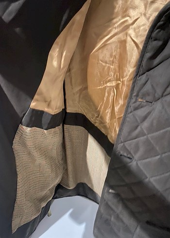 Orijinal Düğmeli Kahverengi Süet Erkek Ceket + - Görsel 5