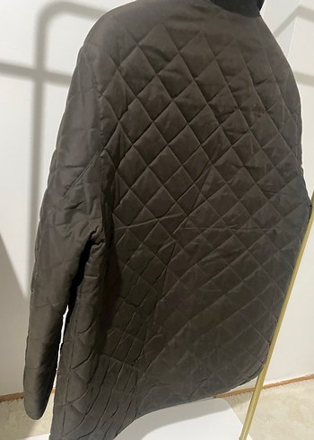 Orijinal Düğmeli Kahverengi Süet Erkek Ceket + - Görsel 4