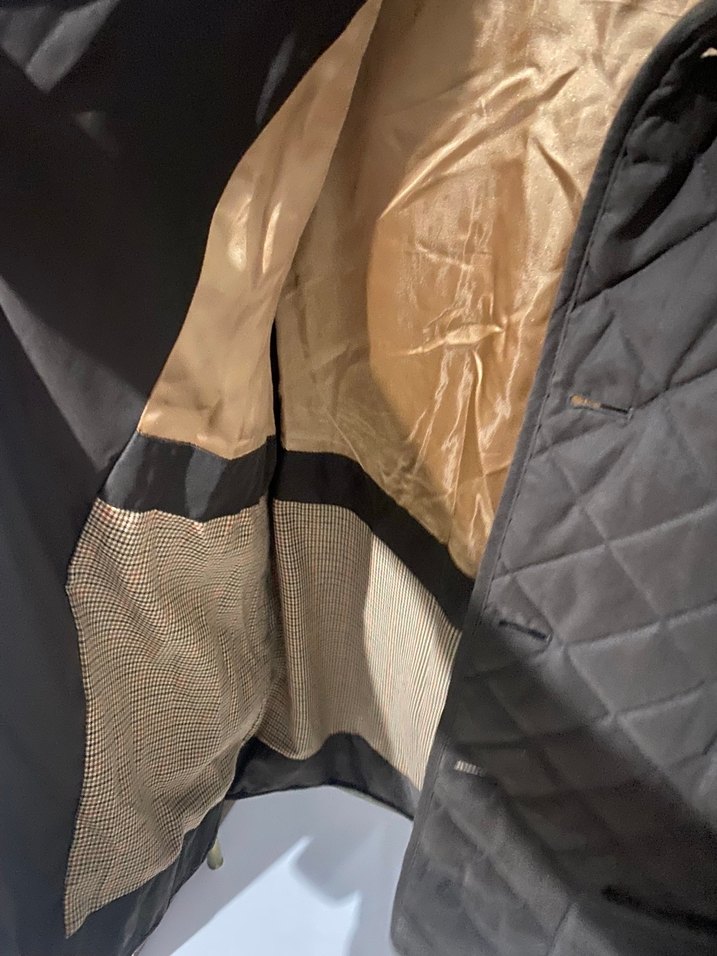 Orijinal Düğmeli Kahverengi Süet Erkek Ceket + - Görsel 5