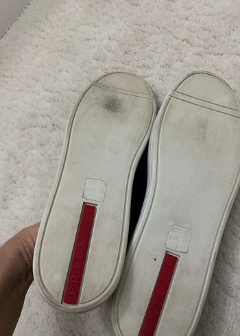 Erkek Lacivert Prada Espadril - Görsel 3