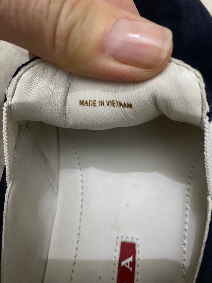 Erkek Lacivert Prada Espadril - Görsel 4