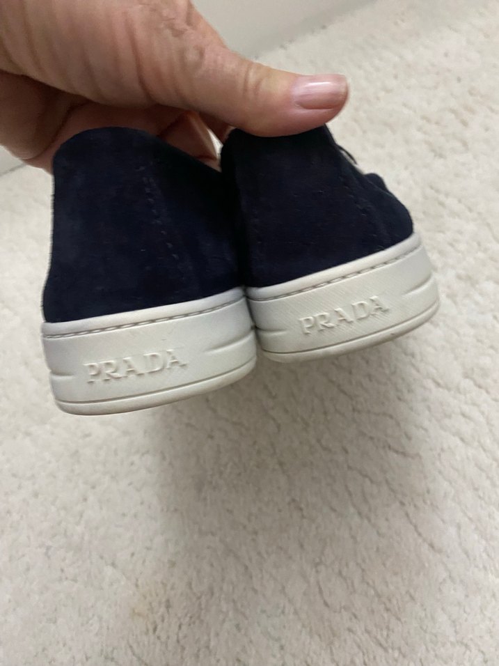 Erkek Lacivert Prada Espadril - Görsel 2