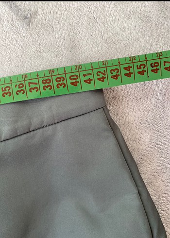 Parlak Yeşil Midi Eteği - Görsel 8