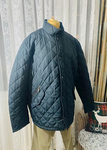 Barbour Siyah Kapitone Erkek + - Görsel 3