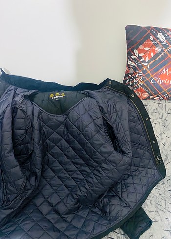 Barbour Siyah Kapitone Erkek + - Görsel 7