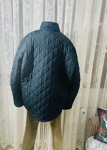 Barbour Siyah Kapitone Erkek + - Görsel 6