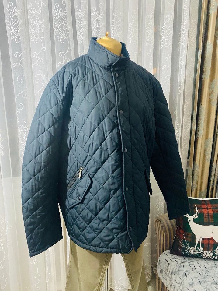 Barbour Siyah Kapitone Erkek + - Görsel 3