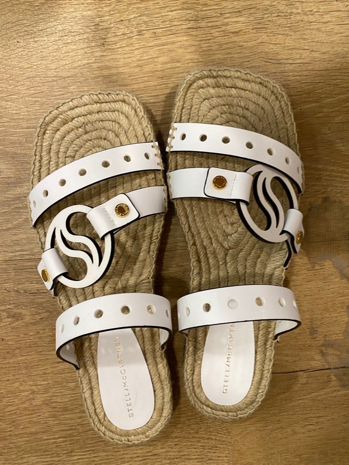 Beyaz Tokalı Kadın Dolgu Topuklu Espadril - Görsel 3