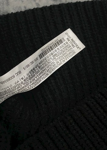 Siyah Yarım Fermuarlı Kolsuz Örgü Kazak - Görsel 7