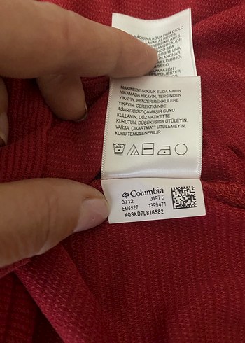 Columbia Kırmızı Düğmeli Erkek Polo Tişört - Görsel 7