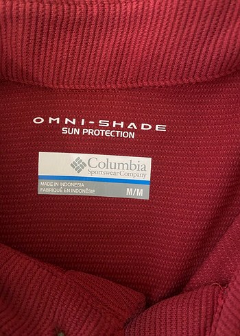 Columbia Kırmızı Düğmeli Erkek Polo Tişört - Görsel 5