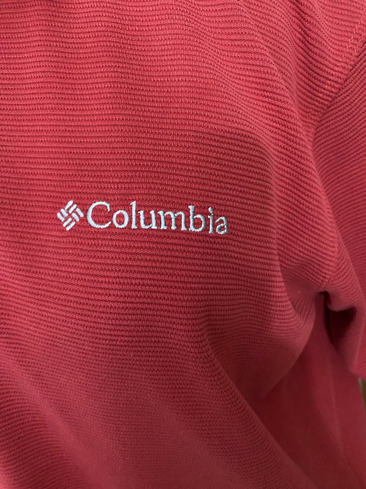 Columbia Kırmızı Düğmeli Erkek Polo Tişört - Görsel 2