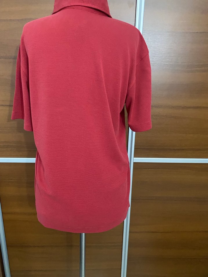 Columbia Kırmızı Düğmeli Erkek Polo Tişört - Görsel 4