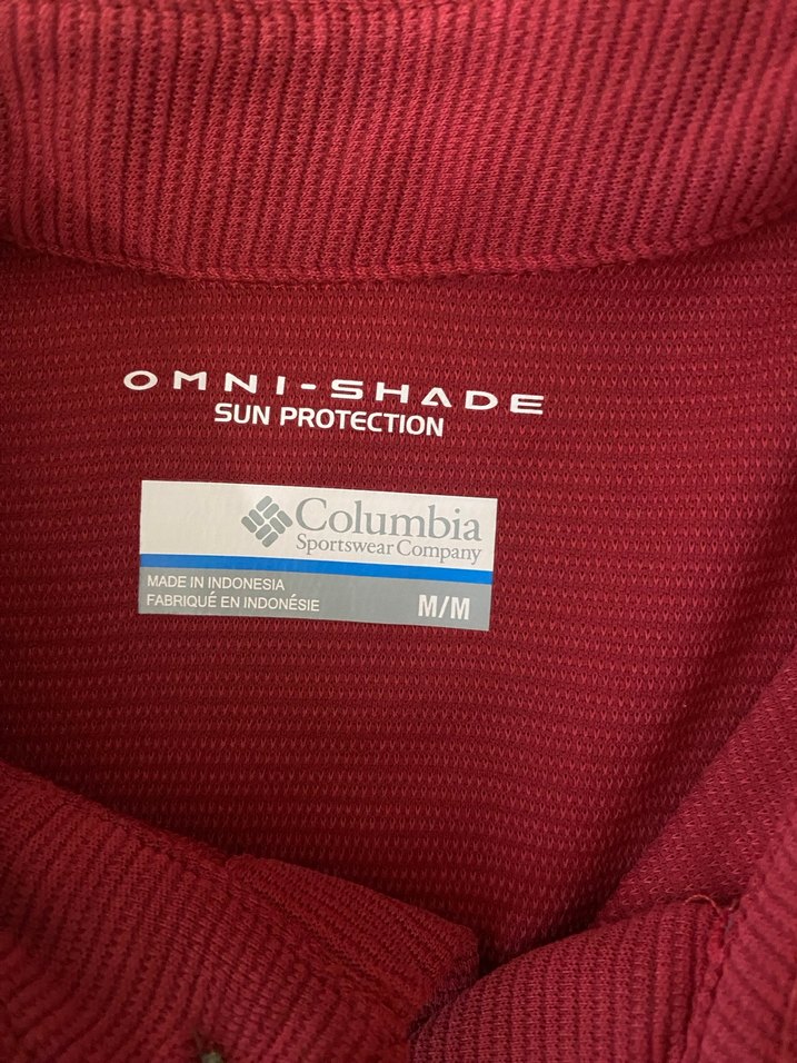 Columbia Kırmızı Düğmeli Erkek Polo Tişört - Görsel 5