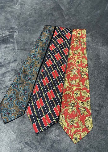 Bordo Vintage Desenli Erkek Kravat bir tane fiyatı - Görsel 5