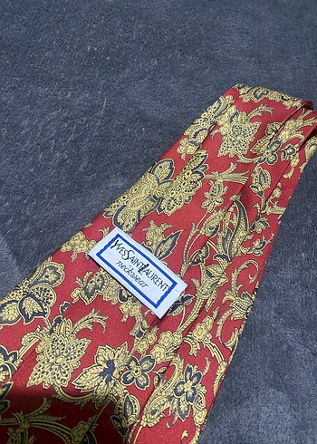 Bordo Vintage Desenli Erkek Kravat bir tane fiyatı - Görsel 4