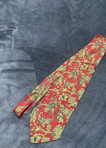 Bordo Vintage Desenli Erkek Kravat bir tane fiyatı - Görsel 3
