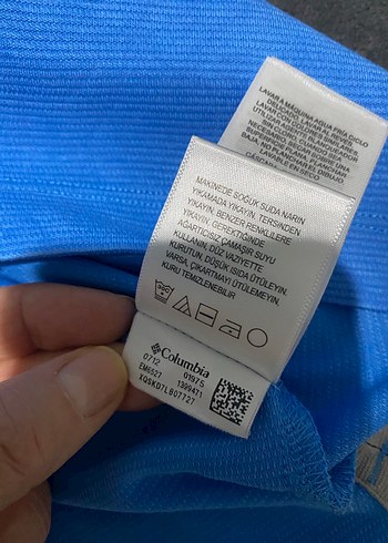 Mavi orijinal sıfır Columbia Erkek Polo Yaka Tişört - Görsel 5