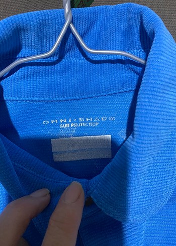 Mavi orijinal sıfır Columbia Erkek Polo Yaka Tişört - Görsel 4