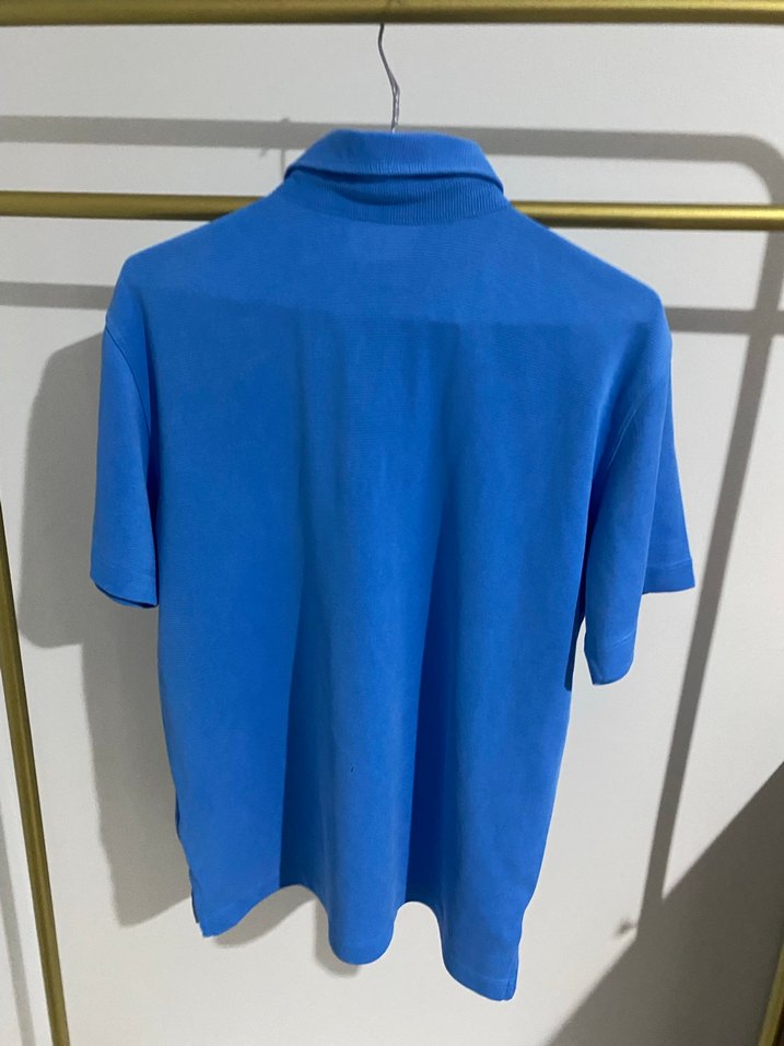 Mavi orijinal sıfır Columbia Erkek Polo Yaka Tişört - Görsel 2