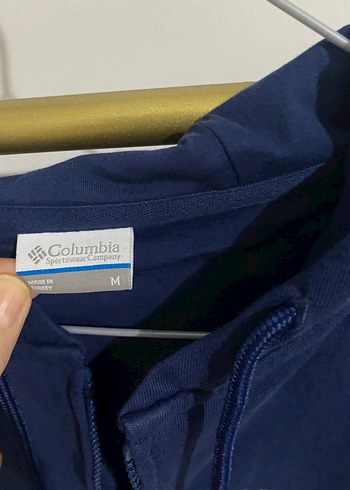 Orijinal sıfır Columbia Erkek Lacivert Fermuarlı Sweatshirt - Görsel 2