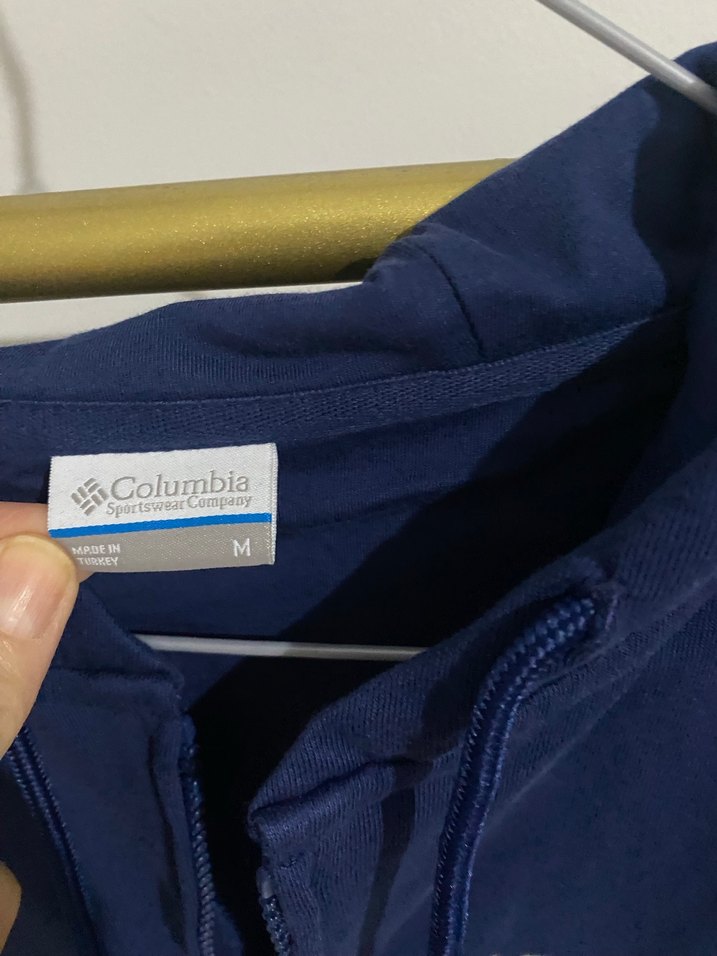 Orijinal sıfır Columbia Erkek Lacivert Fermuarlı Sweatshirt - Görsel 2