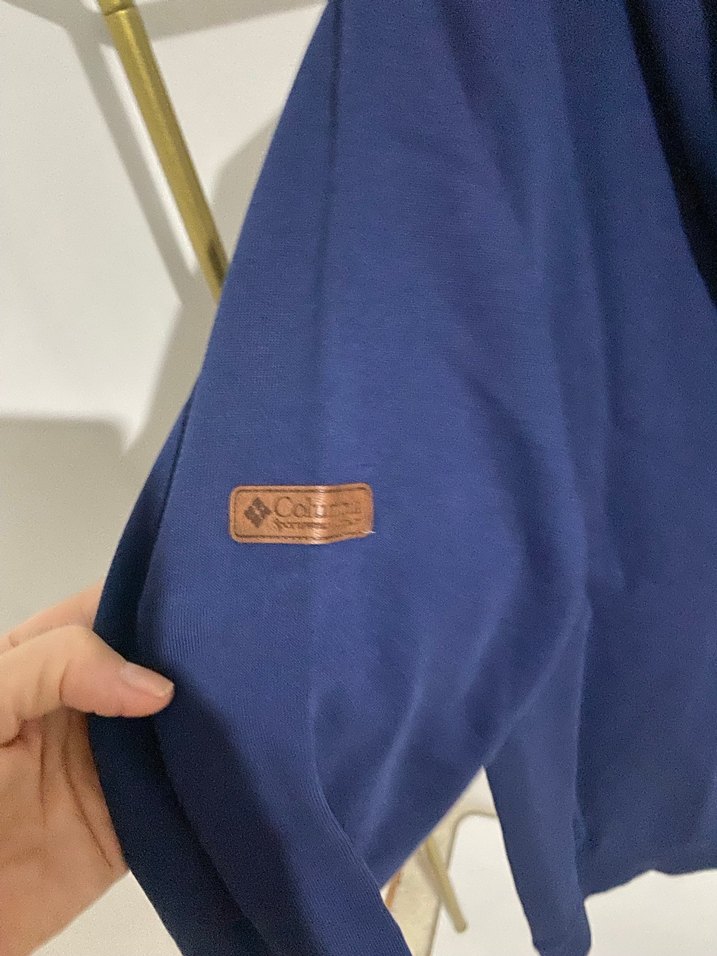 Orijinal sıfır Columbia Erkek Lacivert Fermuarlı Sweatshirt - Görsel 4