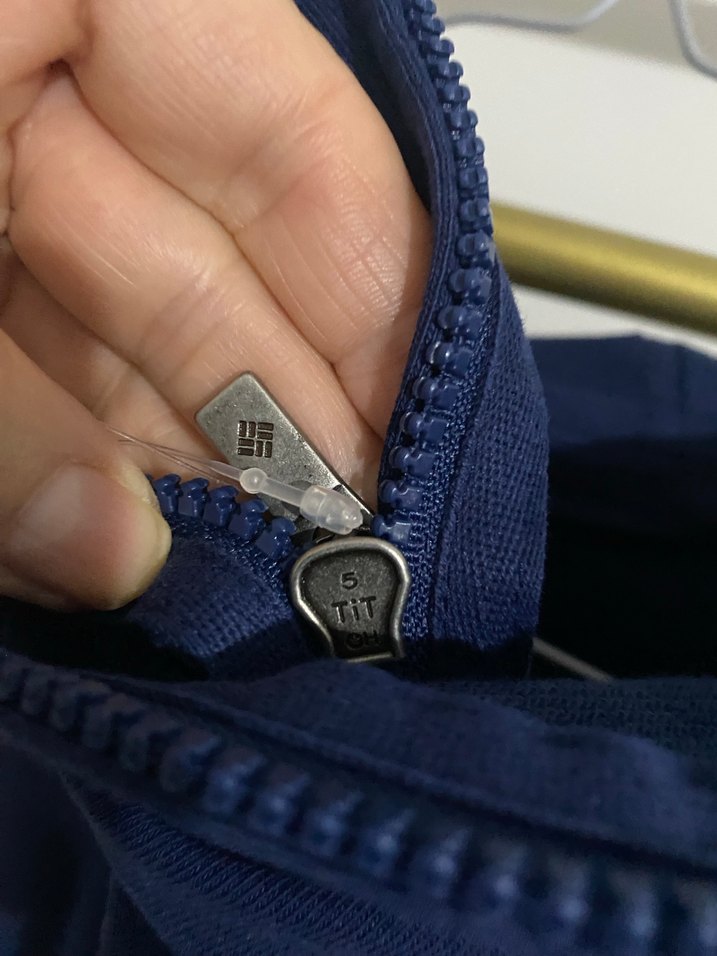 Orijinal sıfır Columbia Erkek Lacivert Fermuarlı Sweatshirt - Görsel 3