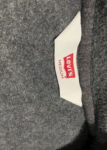 Orijinal sıfır Gri Fermuarlı Yüksek Yakalı Erkek Polar - Görsel 6