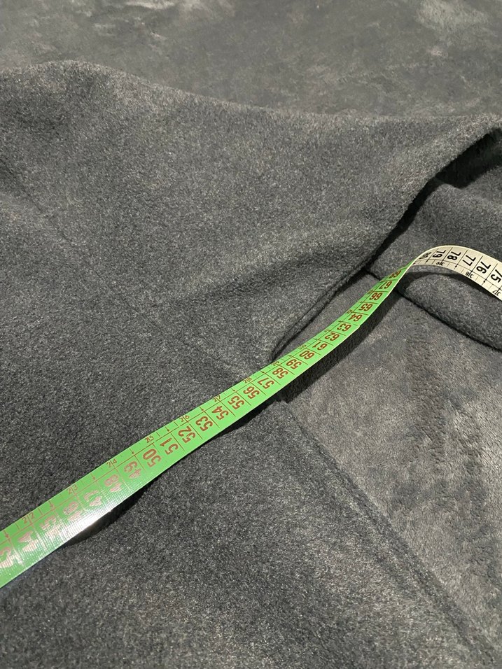 Orijinal sıfır Gri Fermuarlı Yüksek Yakalı Erkek Polar - Görsel 5