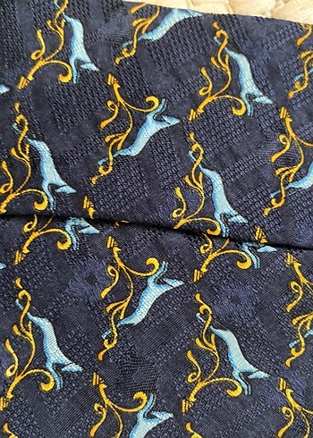 Versace Orijinal Modern Parisli Erkek Mavisi Kravat