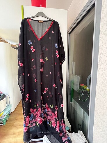 universal Beden Şifon kimono kaftan