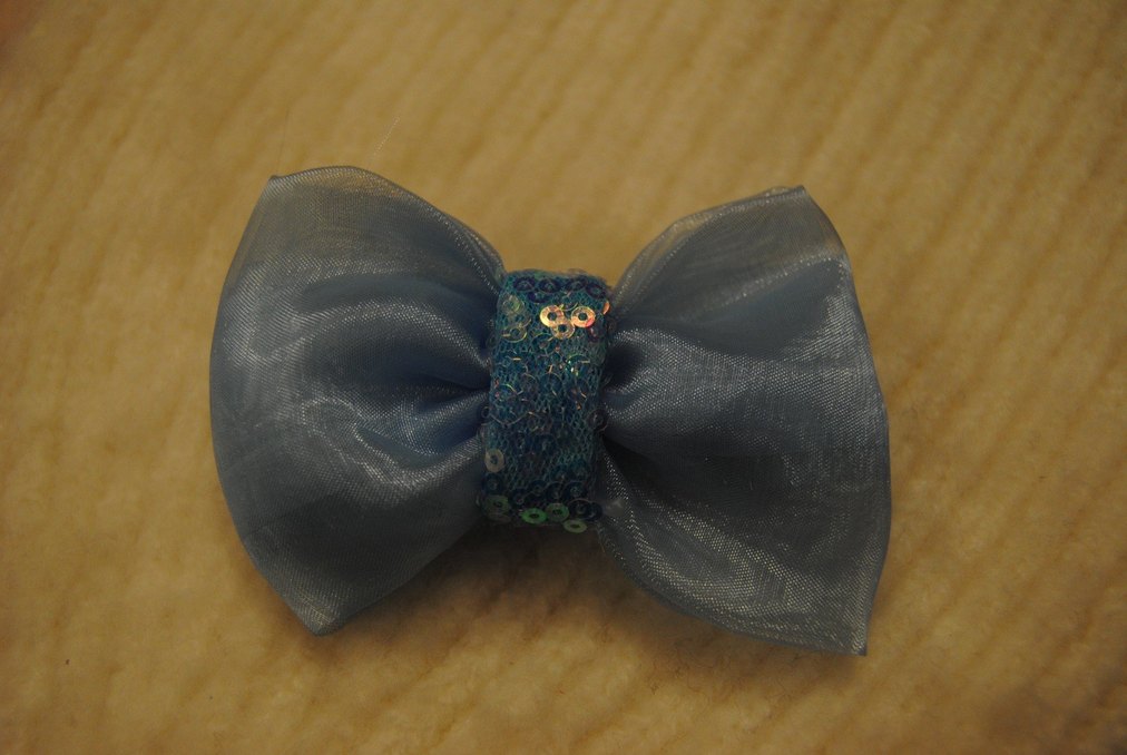 Mavi Payetli Bohem Vintage Saç Tokası Elsa - Görsel 3