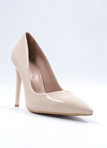 İssimo Home Ten rengi rugan topuklu stiletto topuk 9.5 cm.
