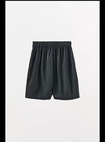s Beden gri Renk Zara bermuda taşlı