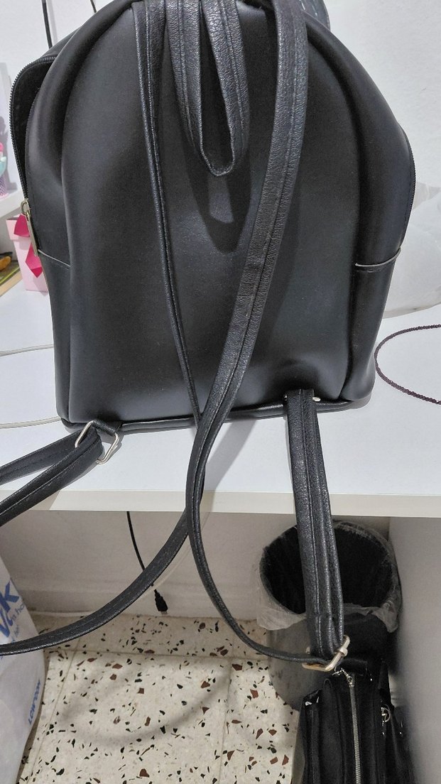 LCW Siyah Deri Püsküllü Kadın Çanta - Görsel 4