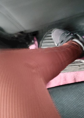 Kahverengi Kadın  Tayt - Görsel 5