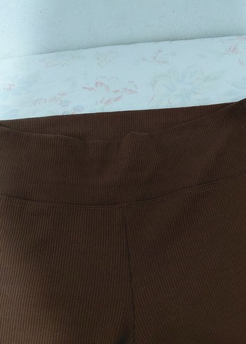 Kahverengi Kadın  Tayt - Görsel 2