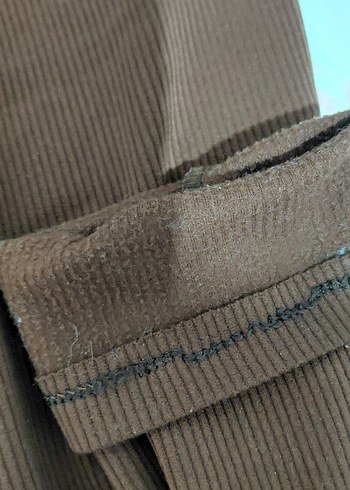 Kahverengi Kadın  Tayt - Görsel 3