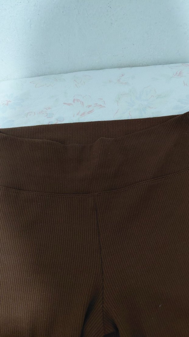 Kahverengi Kadın  Tayt - Görsel 2