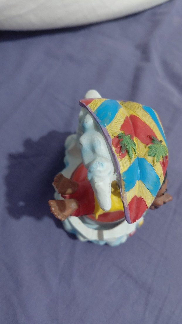 Renkli Paraşütçü Figürlü Mumluk - Görsel 5